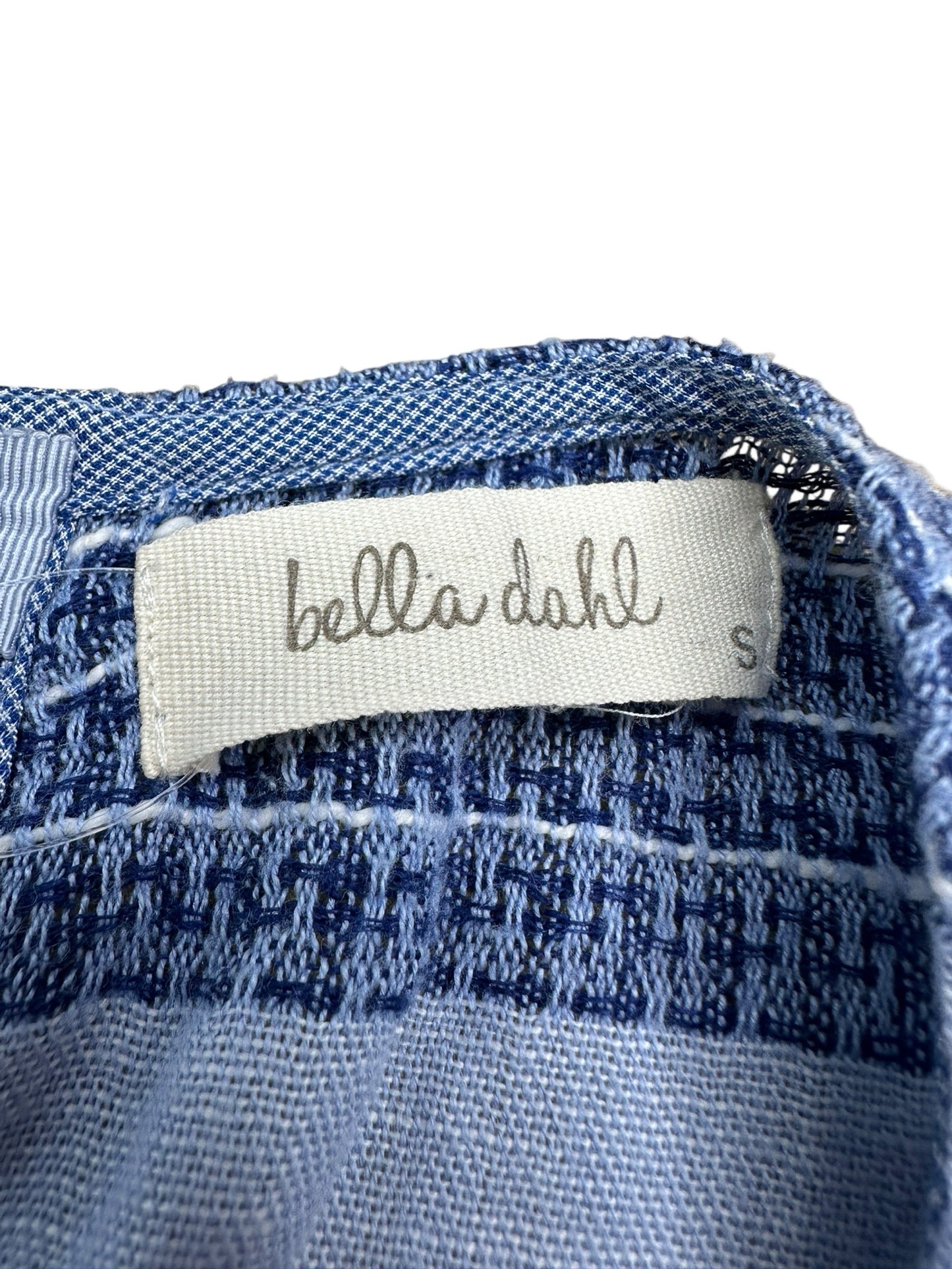 bella dahl Blue Striped Top Size S