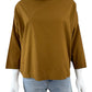 GALLEGO DESPORTES Brown Blouse Size O/S