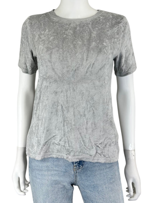 Michael Stars Gray Terrycloth Top Size xsp