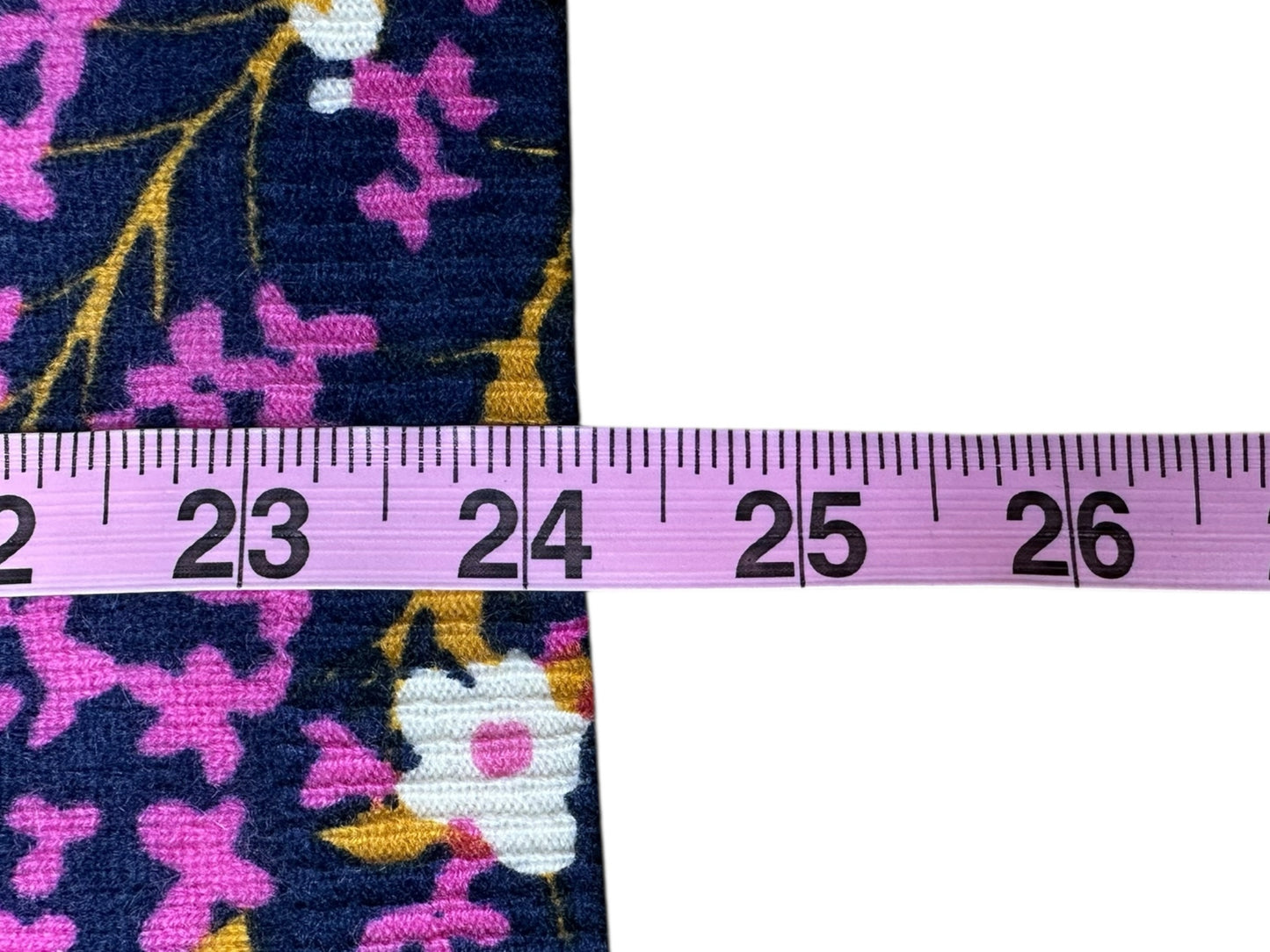 Talbots NWT Navy Floral Pure Cashmere Sweater Size LP