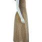 DOEN Brown and Black Polka Dot 'Pamelina' Maxi dress Size XS
