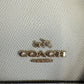 coach Cream Leather Purse
