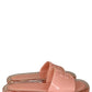 Tory Burch Peach Bubble Slides Size 6