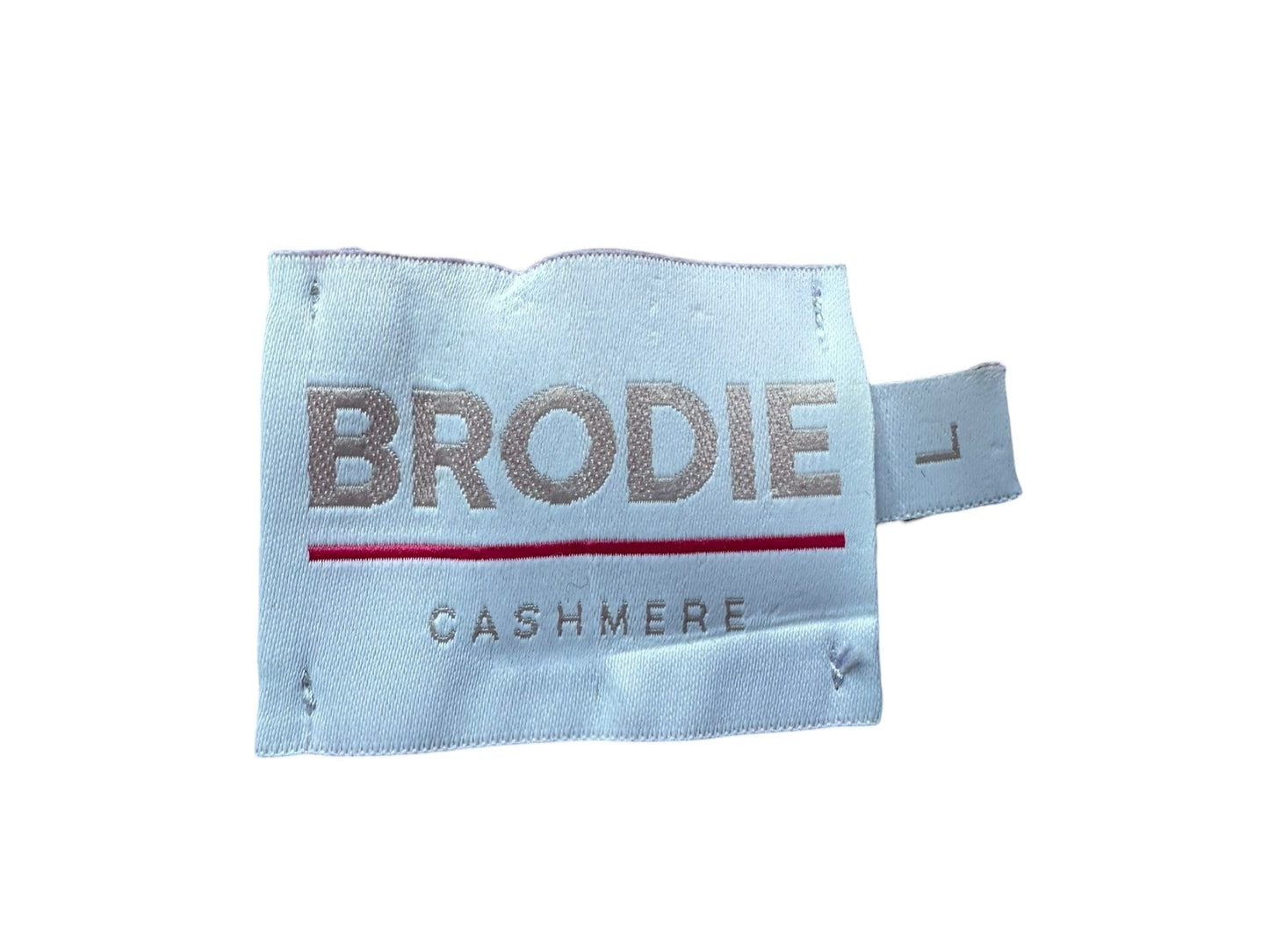 BRODIE Lavender 100% Cashmere Sweater Jacket Size L