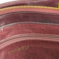 CHANEL Vintage Burgundy Leather Shoulder Bag