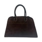 The Row Brown Suede Margaux 15 Buckle Tote Designer Handbag
