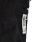 MARIACHER Black Silk Ruched Drape Midi Skirt Size S