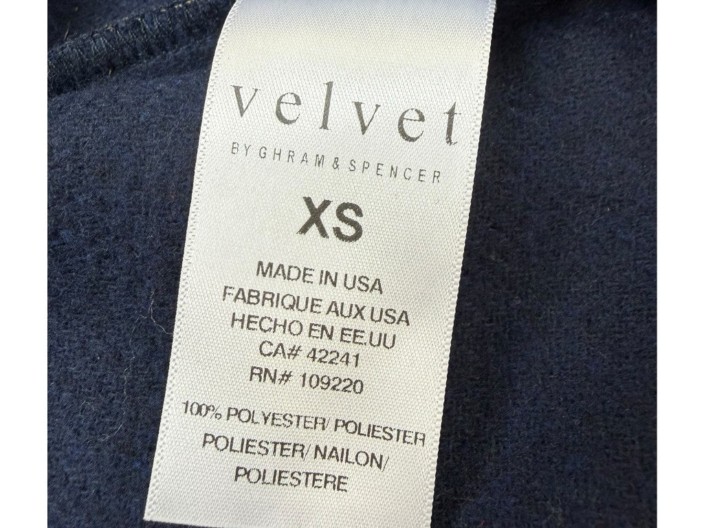 Velvet BY GRAHAM & SPENCER Norah Plaid Shacket Size XS