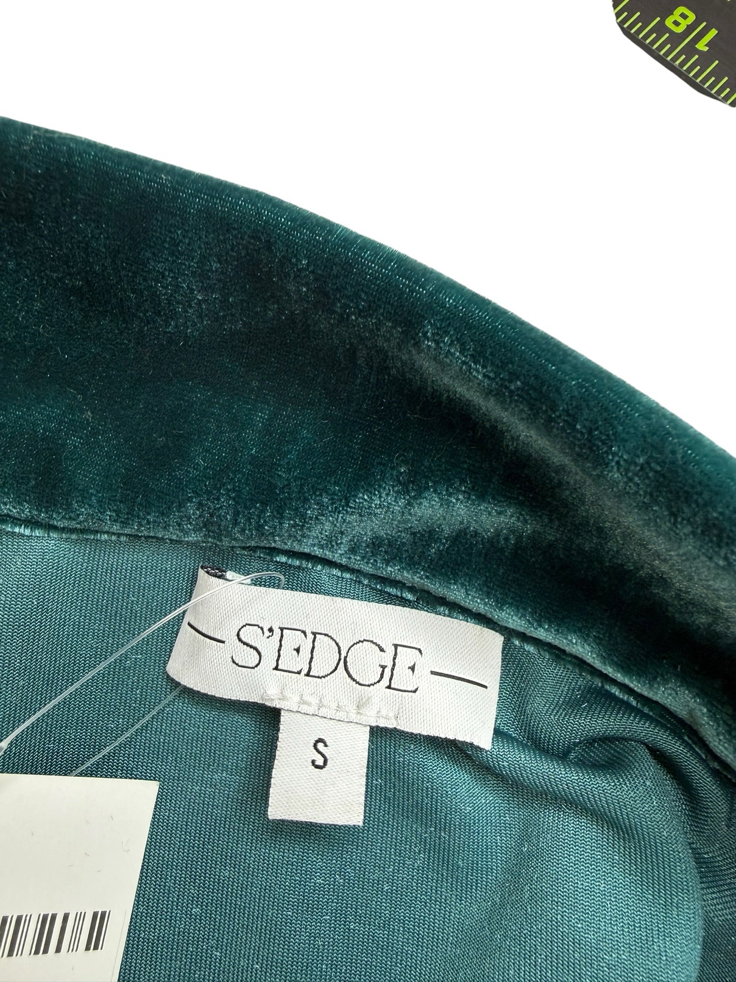 S'edge Green Jewel Celeste Blouse Size S