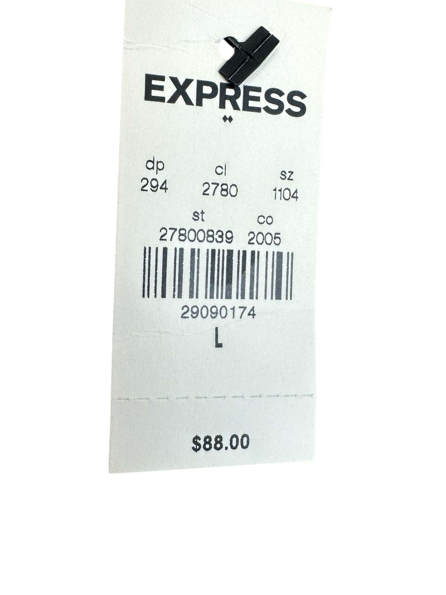 EXPRESS NWT Brown Knit Midi Dress Size L