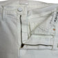 MOTHER White "The Mid Rise Dazzler" Jeans Size 27