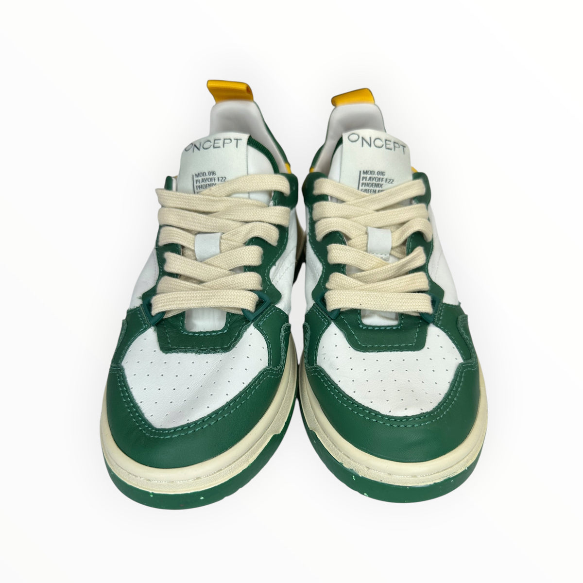 Oncept NEW Phoenix Green Fields Sneakers Size 7