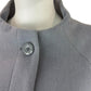 Trina TRINA TURK Gray Wool Coat Size 14