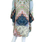 Johnny Was Multi colored Paisley Print Kimono/Wrap Size S