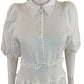 ME + EM White 100% Cotton Maxi Dress Size 6