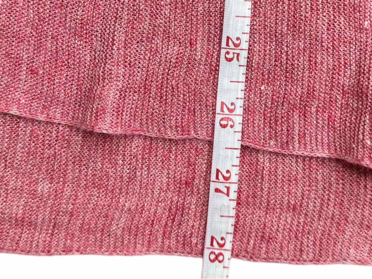 EILEEN FISHER Pink 100% Linen Sweater Size S