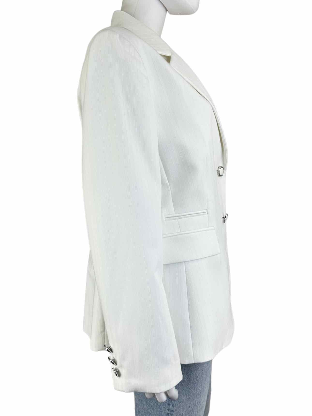 ANTONIO MELANI NWT White Jessilyn Blazer Size 14