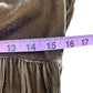 Johnny Was Green Velvet Embroidered 'Taline' Maxi Dress Size S