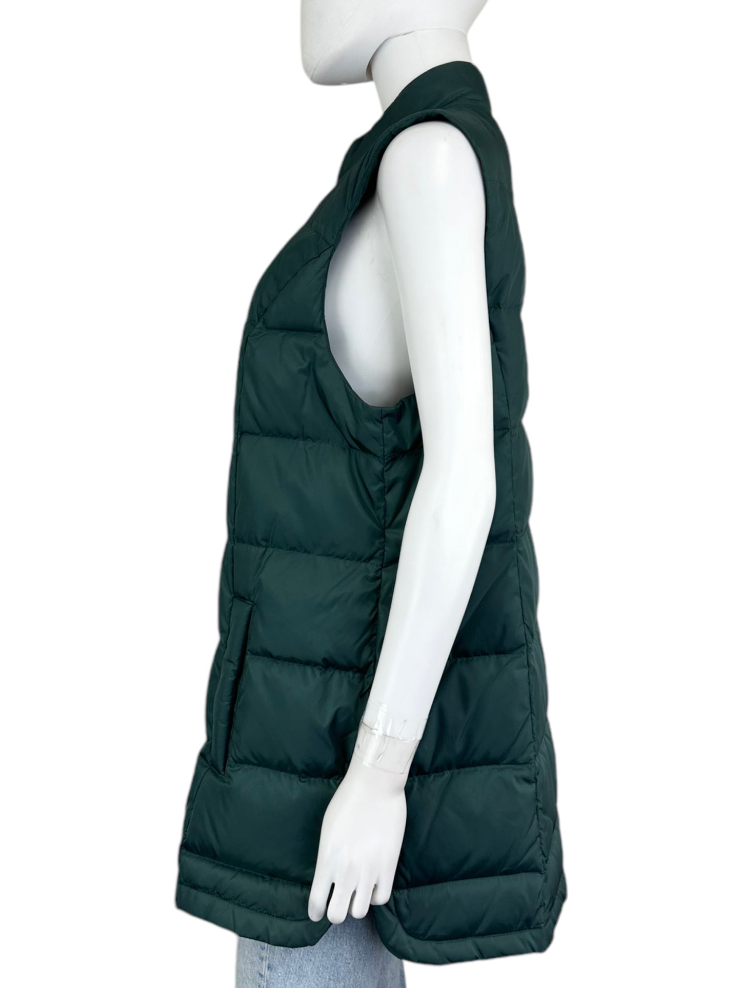 J. Jill Green Puffer Vest Size L