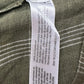 EILEEN FISHER 100% Organic Linen Green Plaid Blouse Size XL