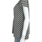MAX STUDIO NWT Black Geo Print Blouse Size M