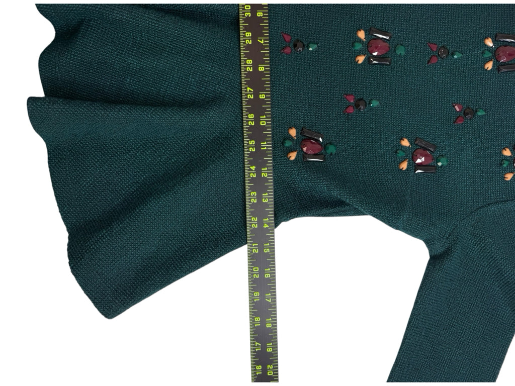 dolce vita Gem Drop Peplum Sweater Size S