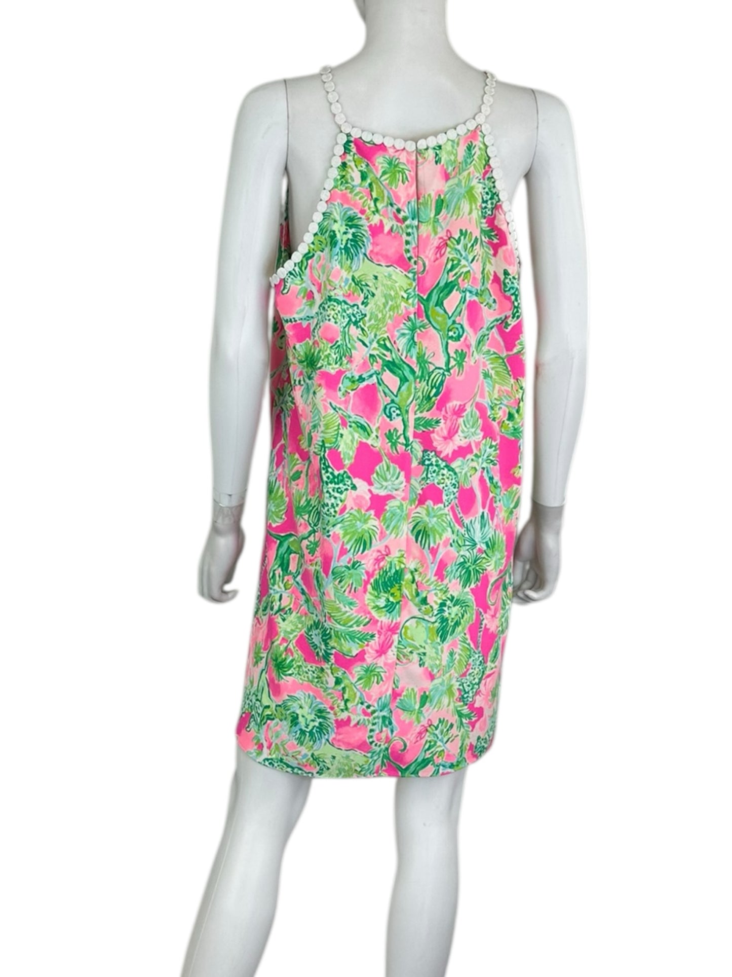 Lilly Pulitzer Lace Multicolor Floral Mini Dress Size 14