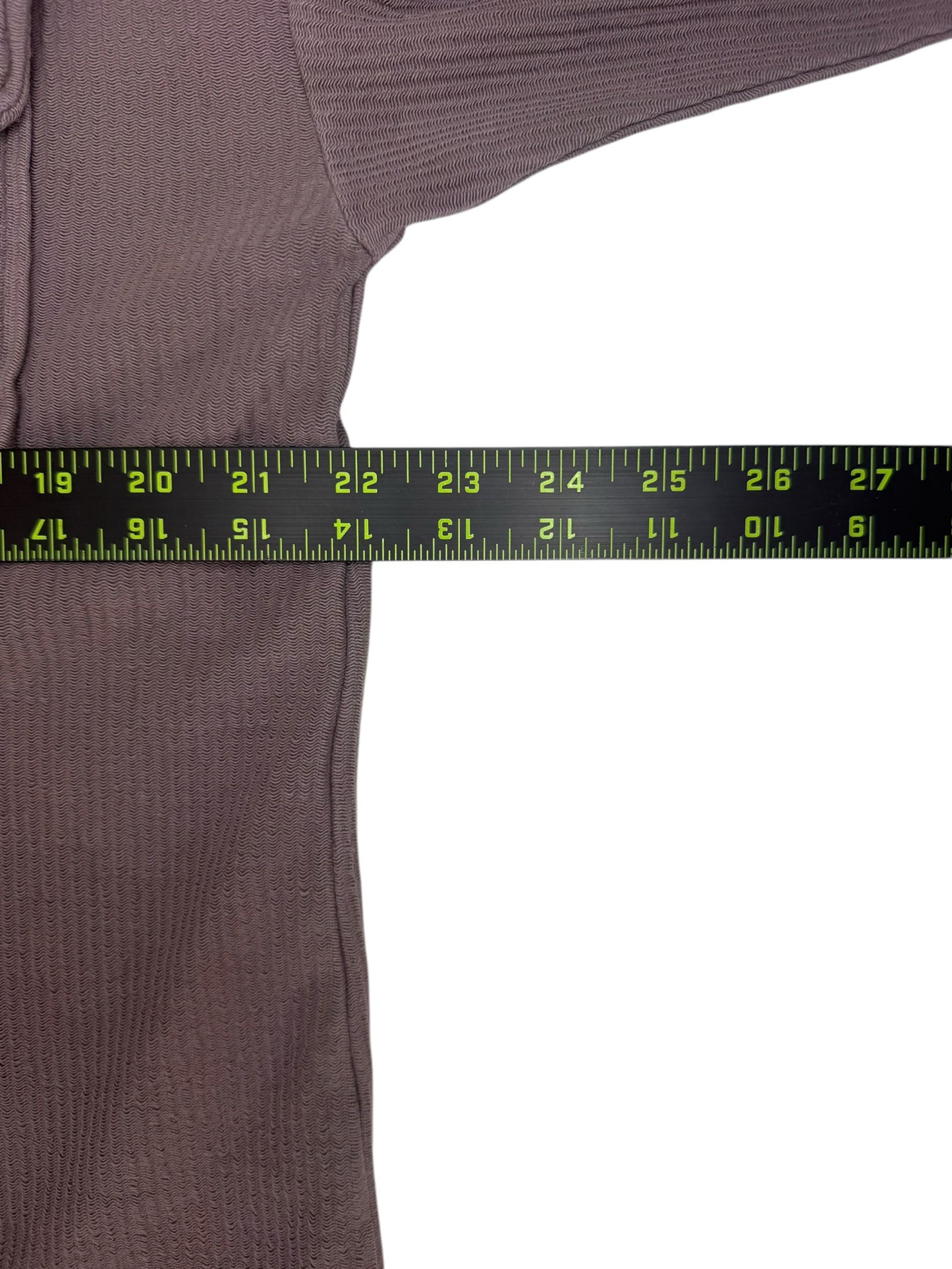 pilcro Lilac Ribbed Shirt Dress Size M