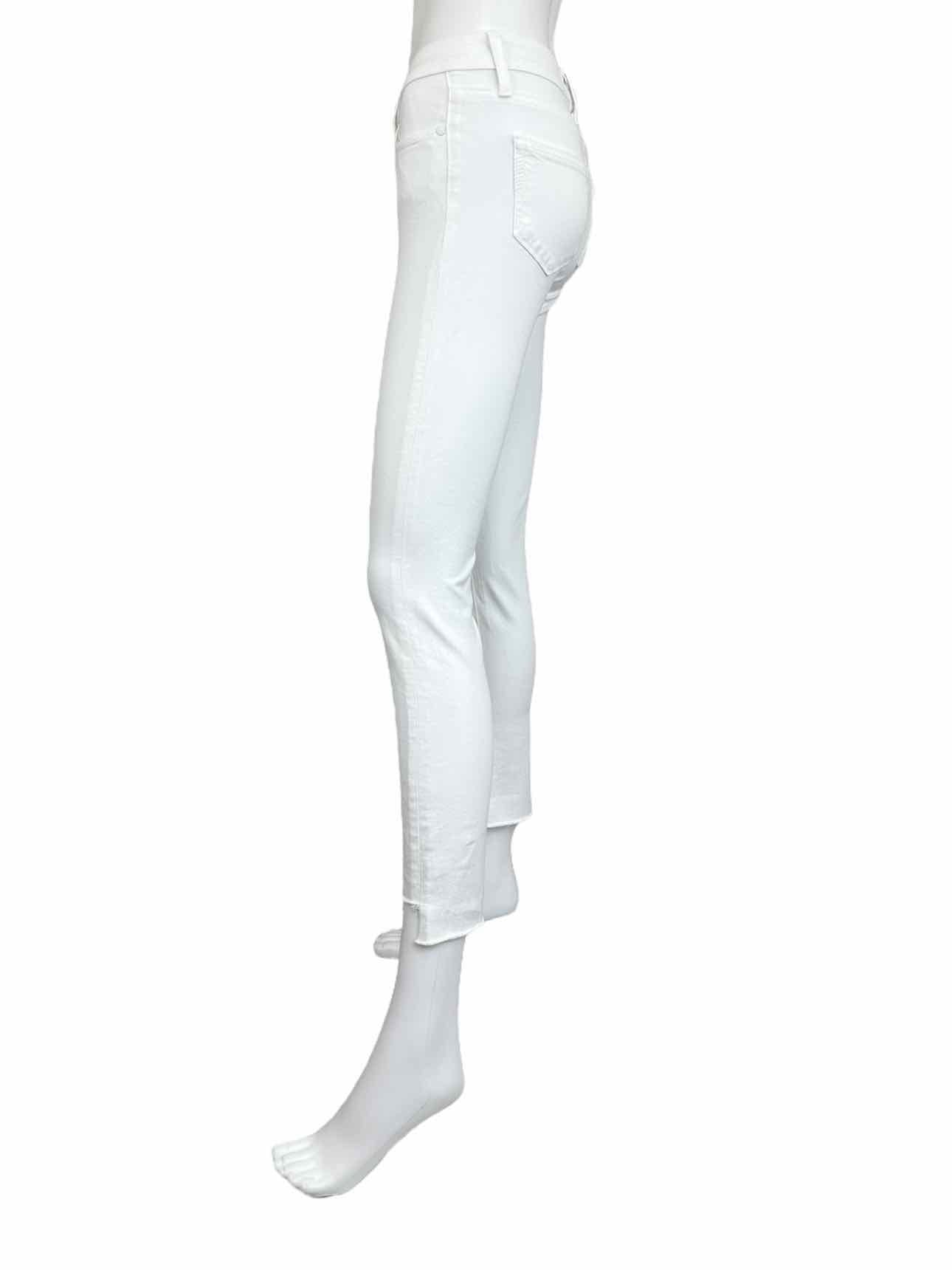 PAIGE NWT White Skyline Ankle Peg Jean Size 24