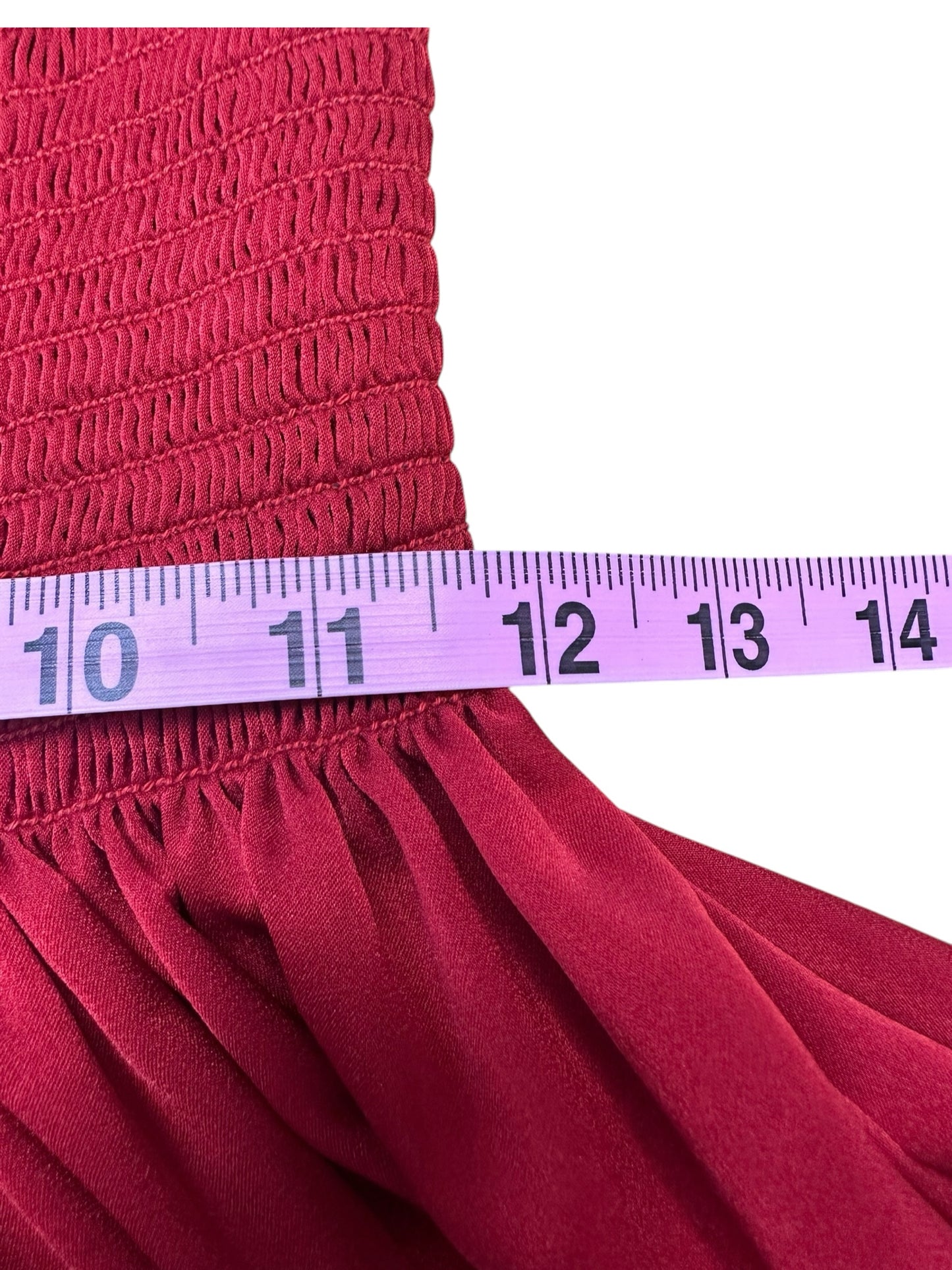 KOCH Red High Waisted shorts Size S