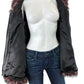 Via Spiga Burgundy Faux Fur Vest Size XL