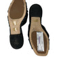Tory Burch Black Quilted Kira Sandals Size 8