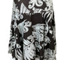 ETCETERA 100% Cotton Brown Leaf Print Skirt Size 4