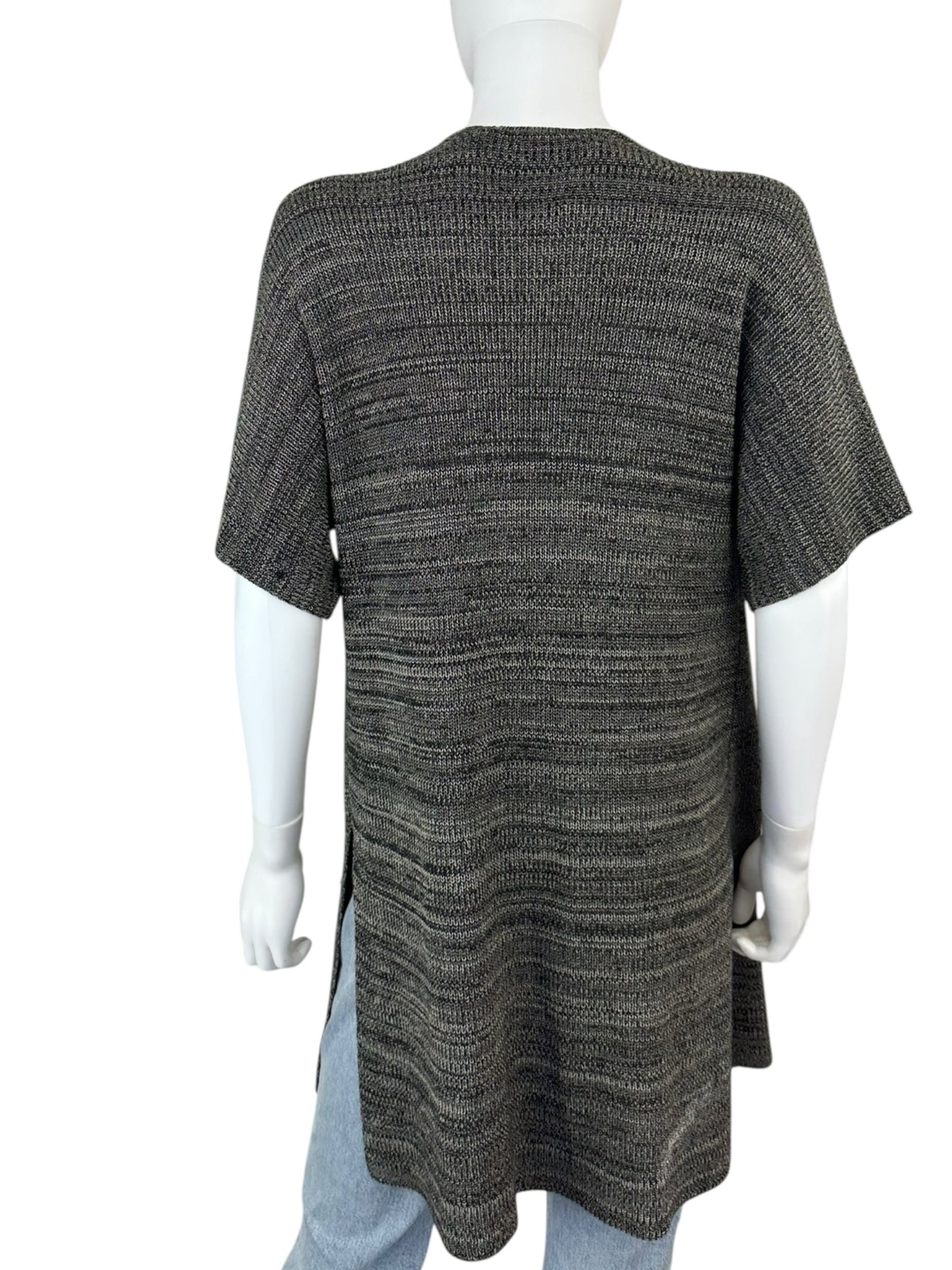 EILEEN FISHER Gray Kimono Cardigan Size XXS