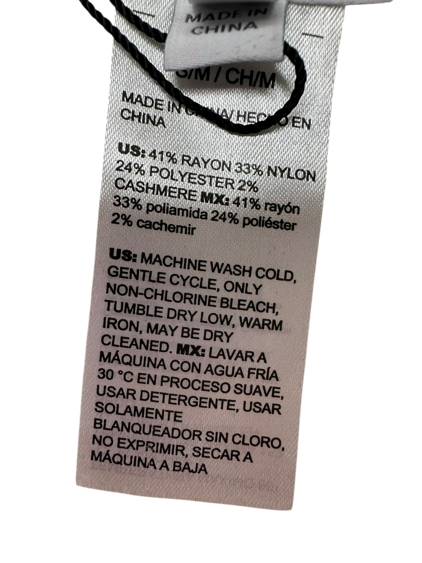 Chico's NWT Reversible Hearts Ruana Sweater Cardigan Size M