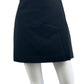 BABATON Black Mini Wrap Skirt Size 6