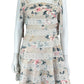 Avantalook Cream Floral Lace Mini Dress Size XS