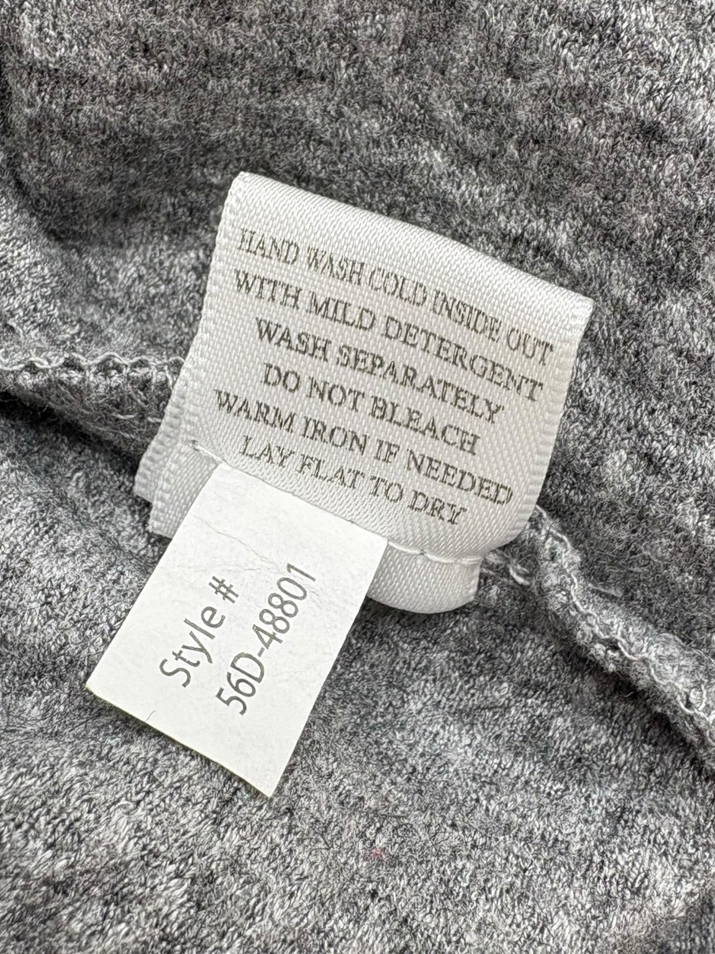 Bobi NWT Gray Knit Top Size XS