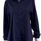 Chico's NWT Purple No Iron Button-Down Shirt Size 14