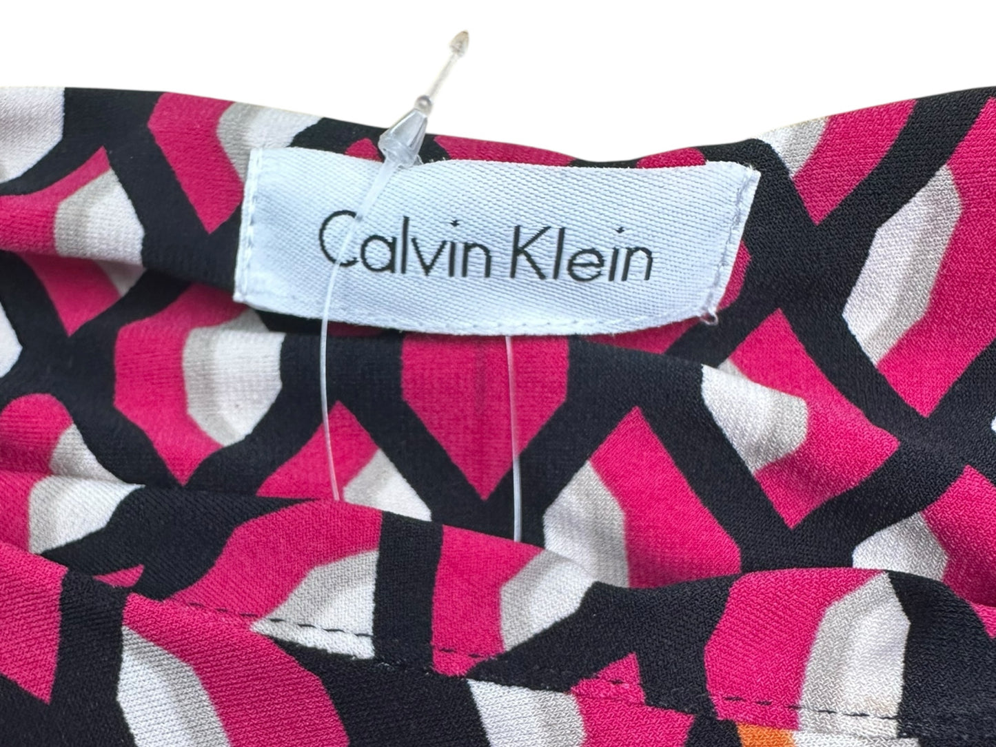 Calvin Klein Geo Print Shift Dress Size L