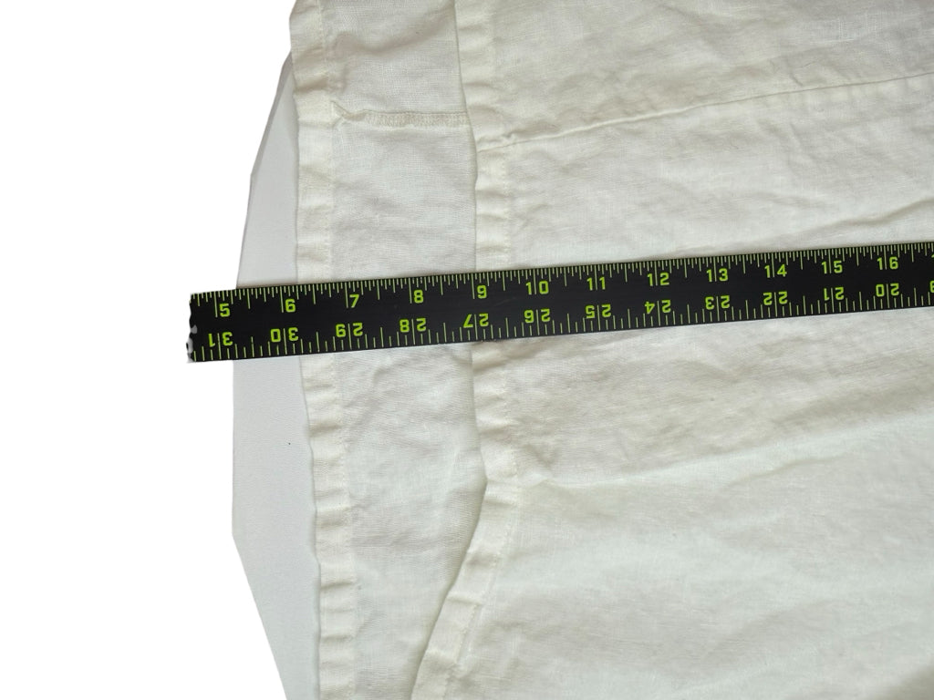 bryn walker White 100% Linen Tunic Size XL