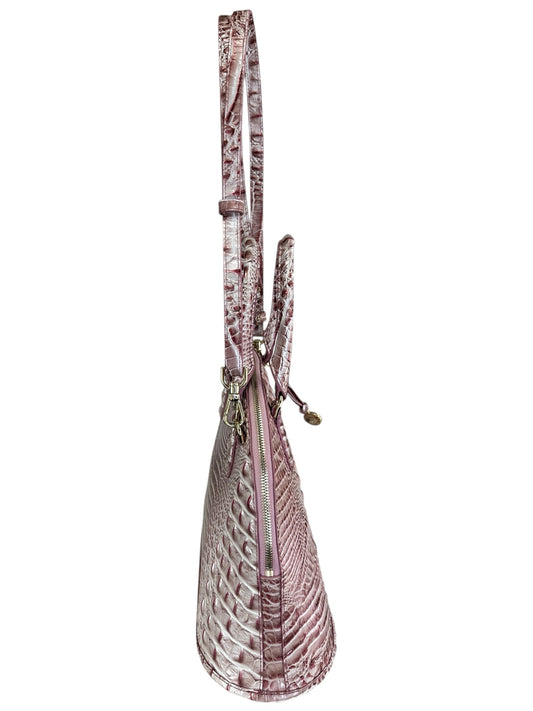 Brahmin 'Pink Icing Melbourne' Shoulder/Crossbody Designer Handbag