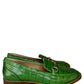 ANTONIO MELANI Green Croc Loafer Size 8.5