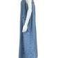 Pure Jill INDIGO Blue Overall Maxi Dress Size L
