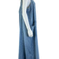 Pure Jill INDIGO Blue Overall Maxi Dress Size L