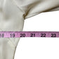 MILLY Cream Silk Button-Down Shirt Size 8