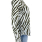 Talbots NWT Green Zebra Button-Down Size M