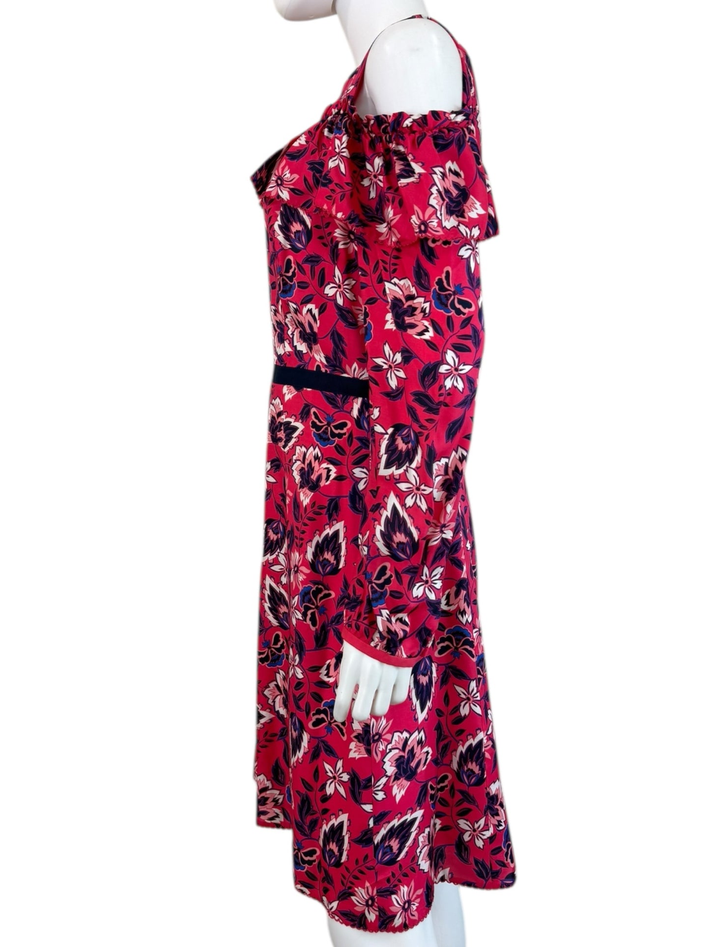 Draper James NWT Francie Floral Off the Shoulder Dress Size 8