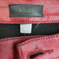 KUT from the Kloth NWT Burgundy Coated Kelsey Crop Boot Jeans Size 6