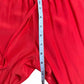 KOCH Red Satin Jogger Pants Size XS